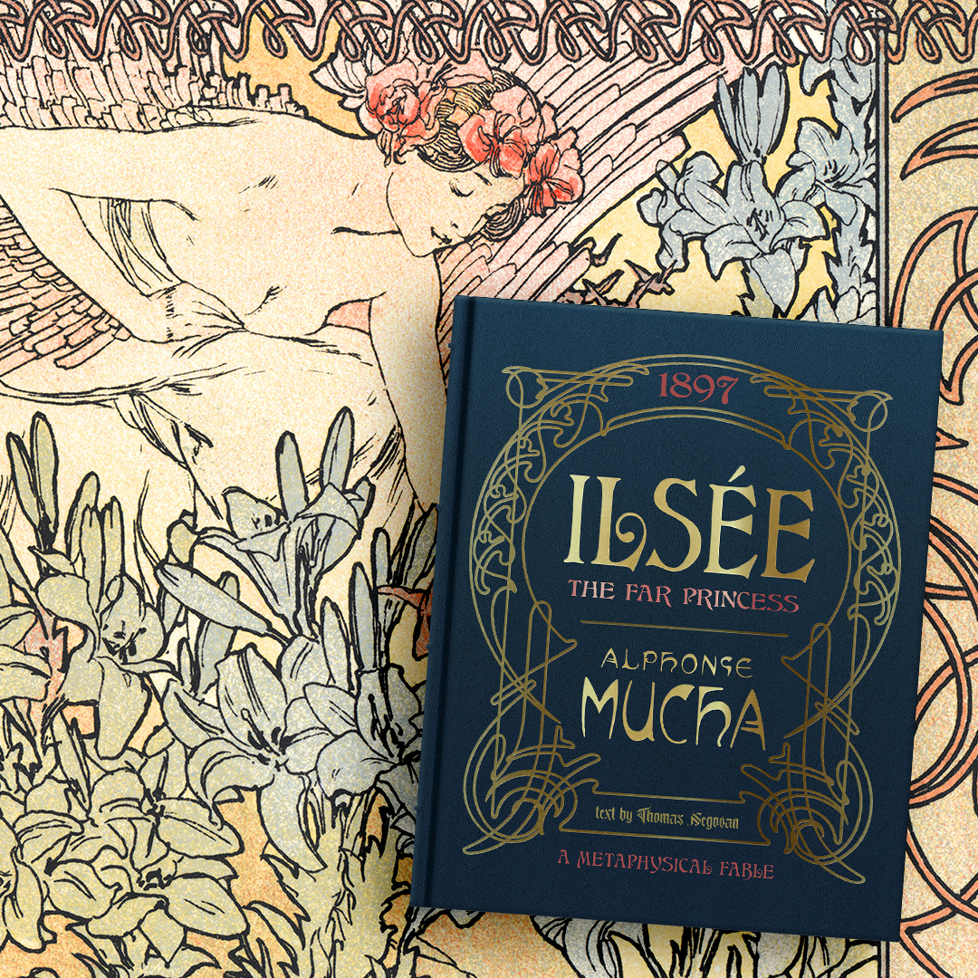 A Lost Romantic Fantasy by Alphonse Mucha