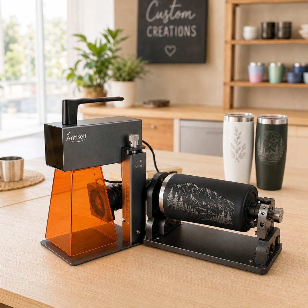 Compact Modular Galvo Laser Engraver