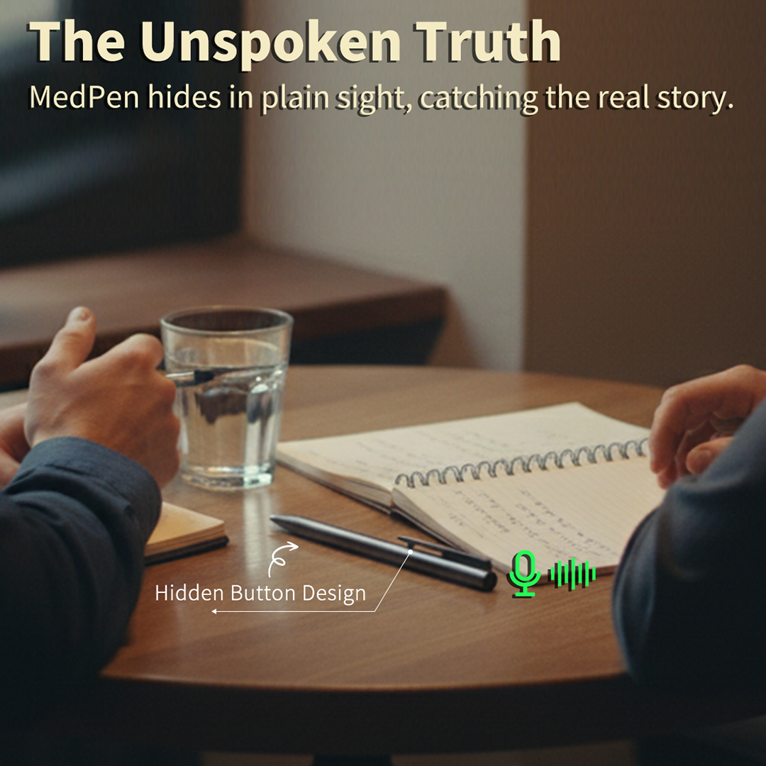 Spy Pen With Stealth Mode