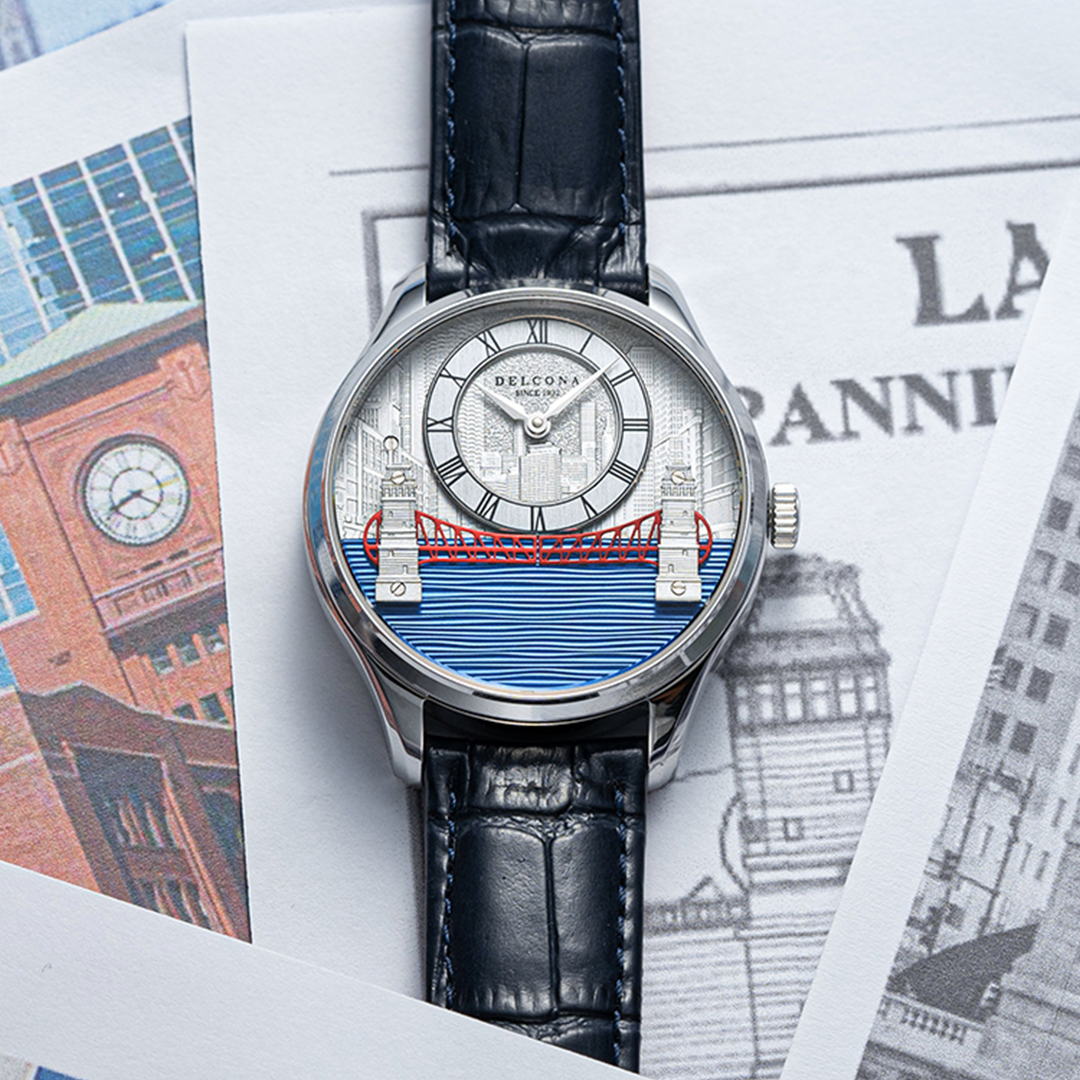 Hourly Bridge Automaton, 42mm Steel
