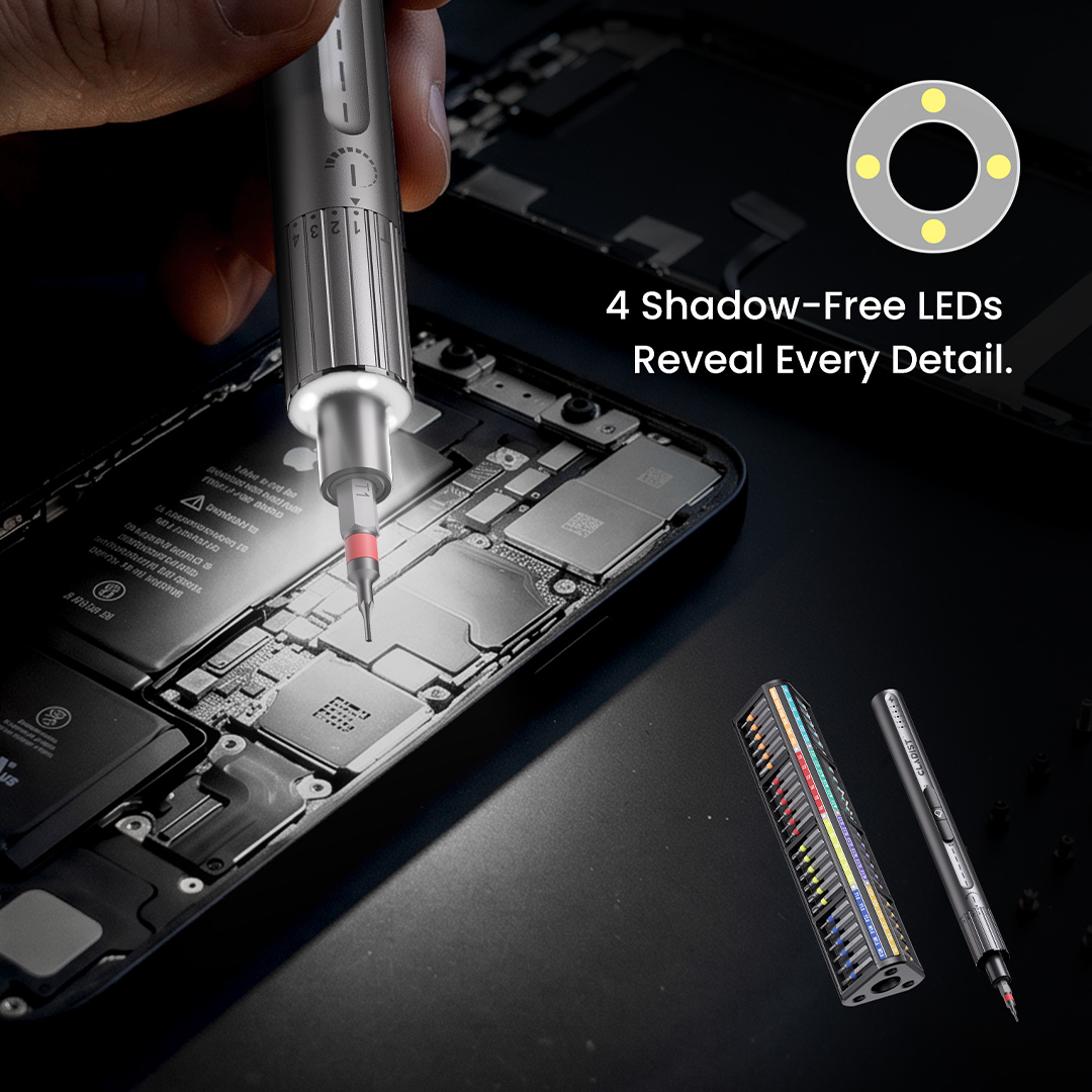 Precision Electric Screwdriver Kit