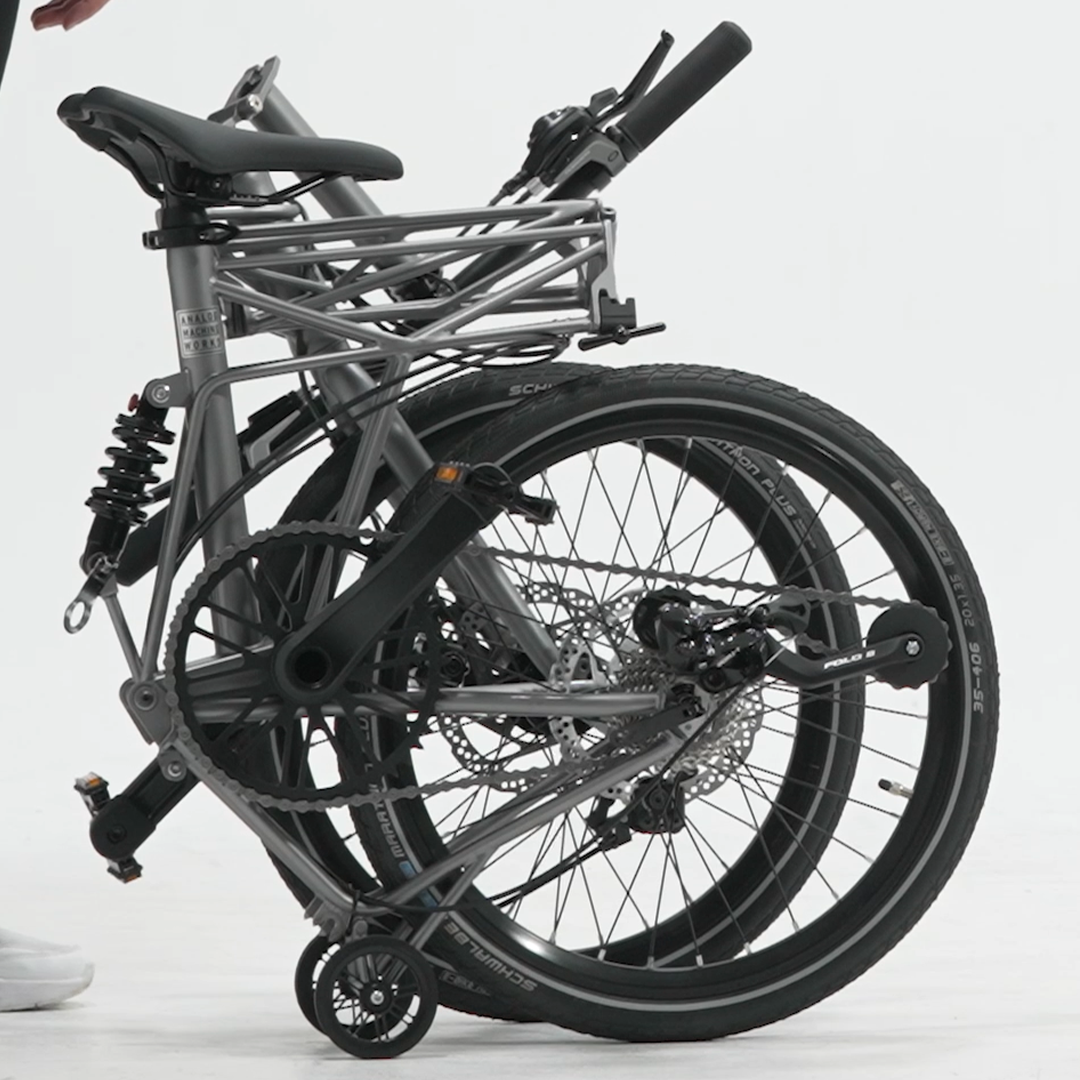 Patented 4-Fold Space-Frame Bike