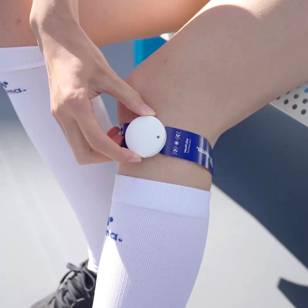 The Compact Leg Recovery Device For On-The-Go Comfort