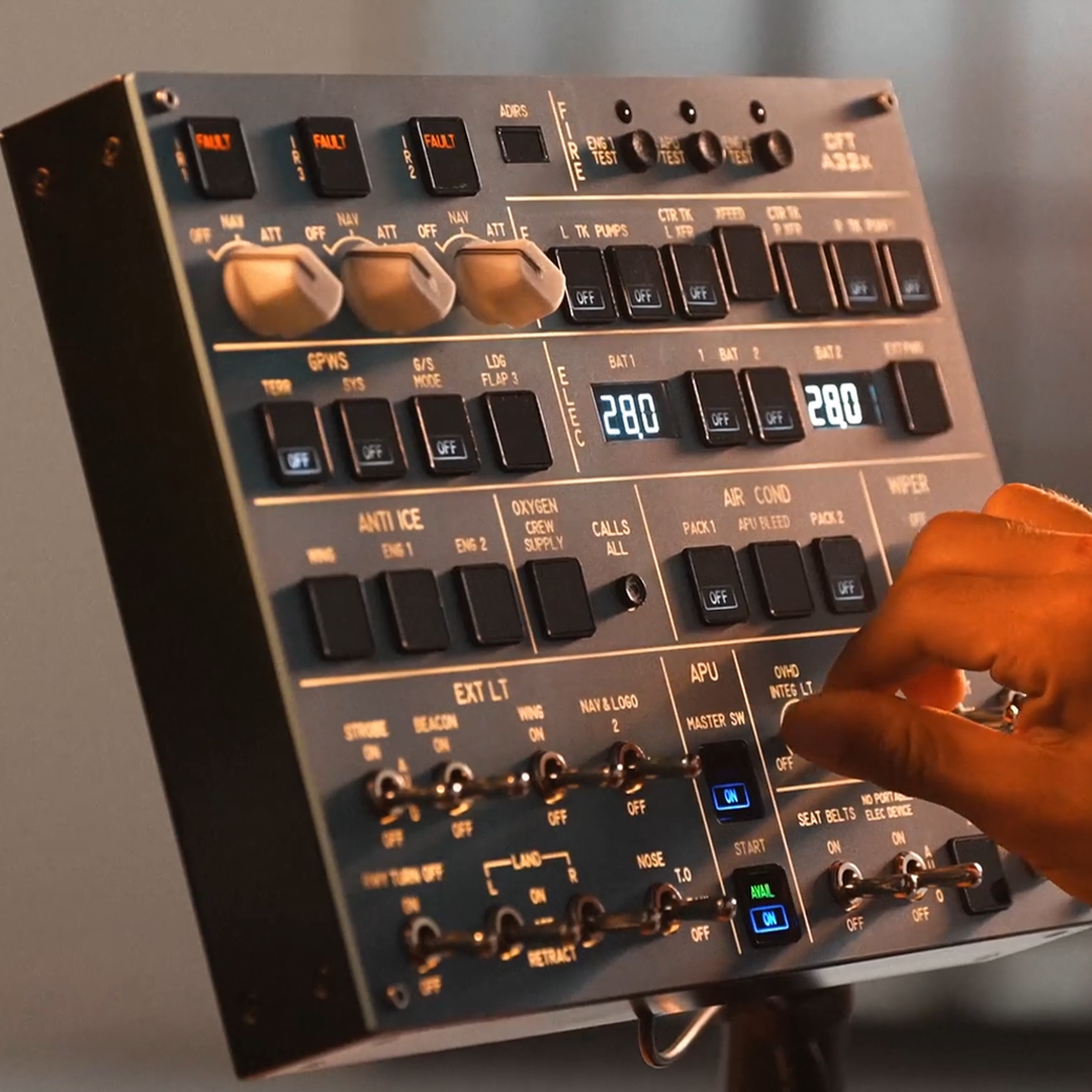 Airbus Overhead On Your Desk