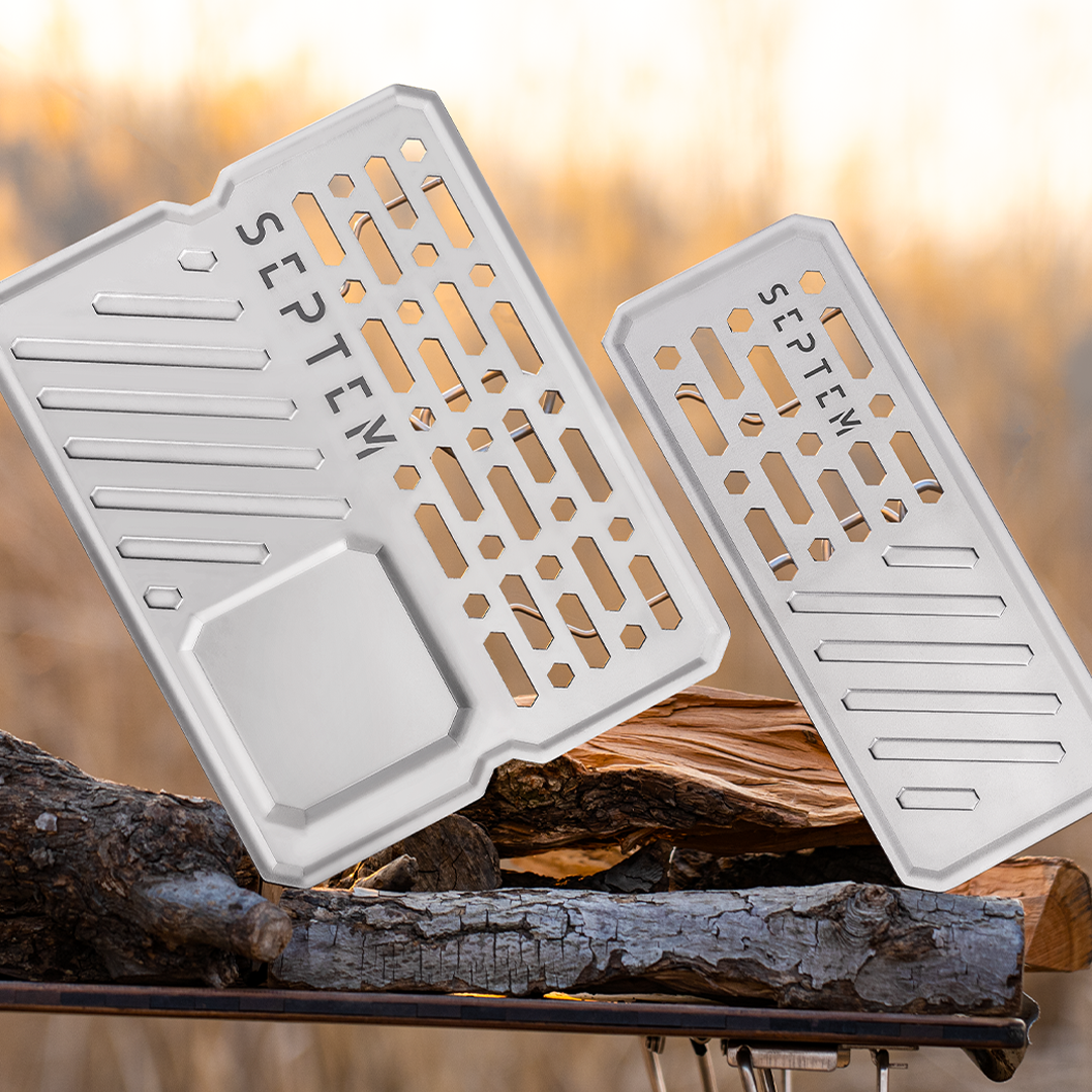 The Titanium Grill Built to Go Anywhere - First Backer
