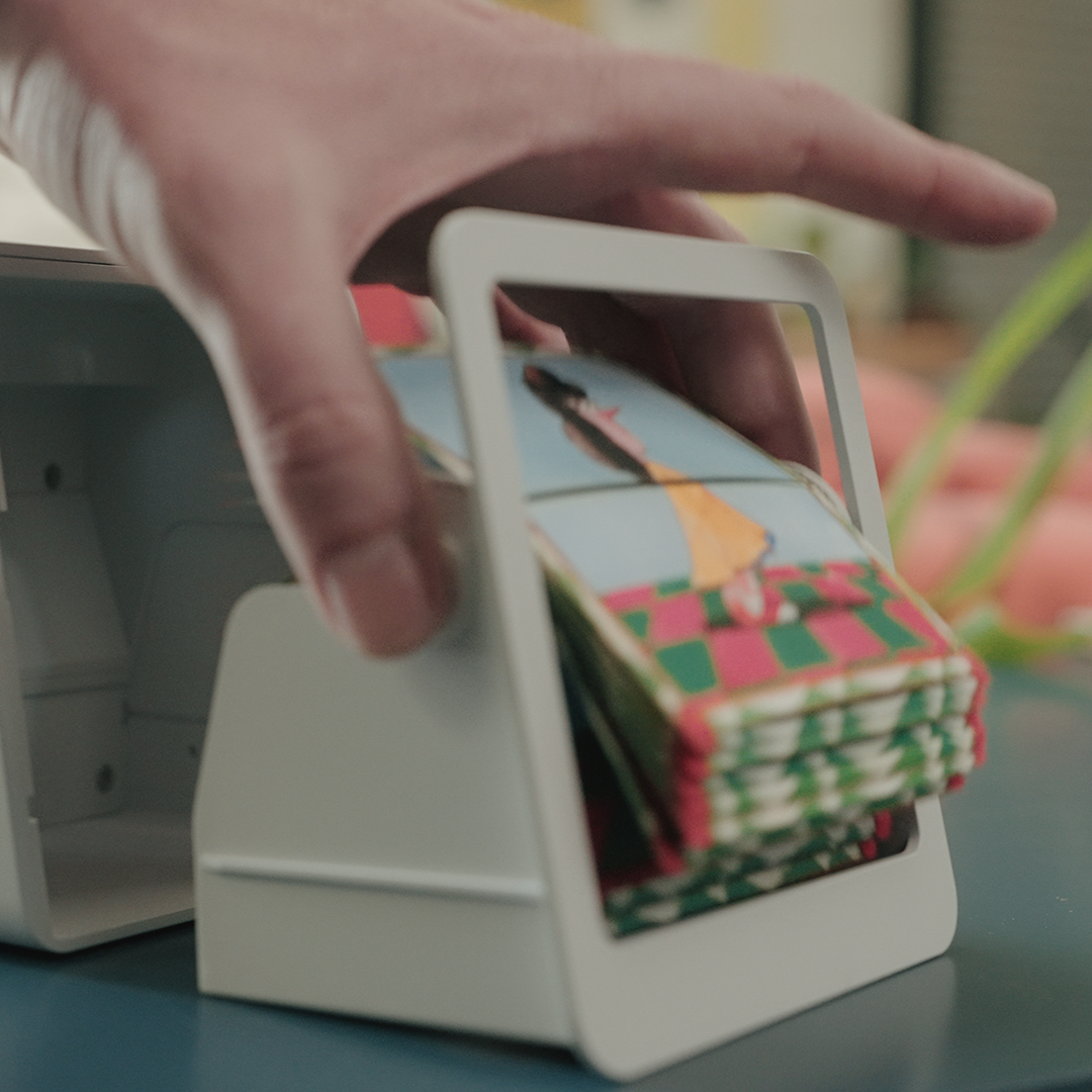 Analog Animation Box With Swappable Art