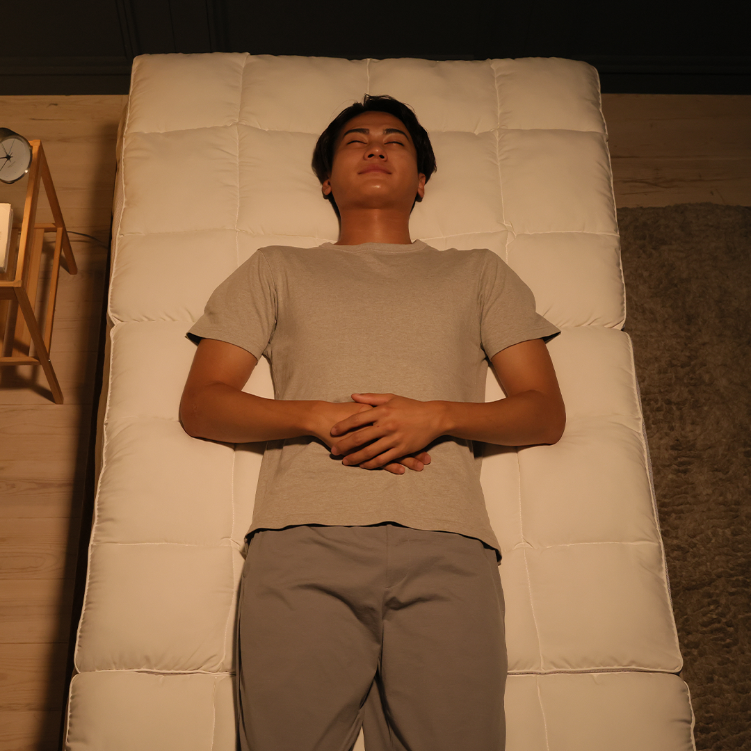 Fluffy Japanese Futon With Firm Back Support