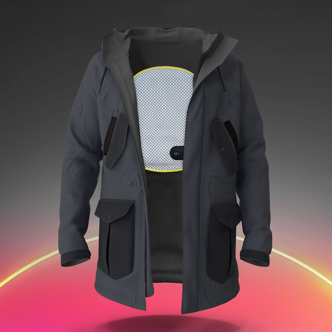 A versatile, portable heat pad and vibration massager for effective stress and ache relief