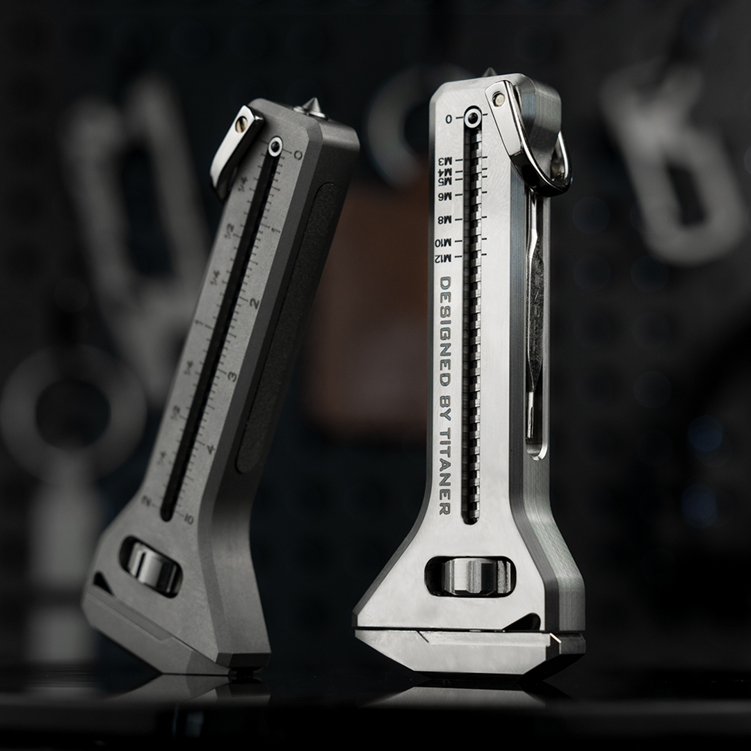 Precision-Crafted Titanium Multitool For Everyday Tasks - First Backer