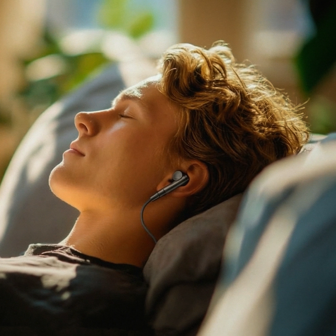 Magnetic TES Earbuds For Deep Wind-Down