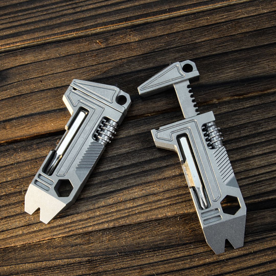 Precision Meets Portability in This Titanium Mini Tool