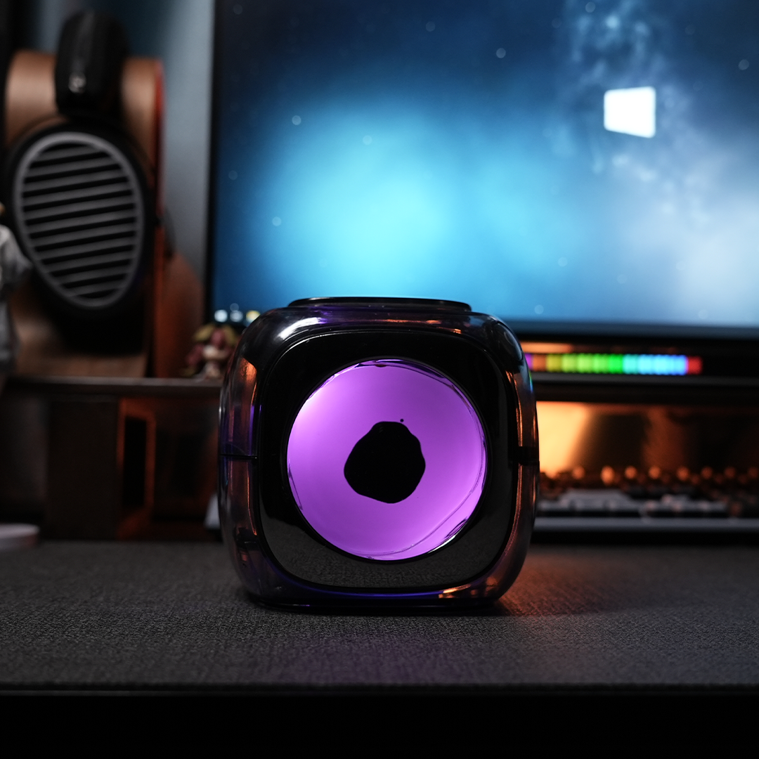 Ferrofluid Speaker With Real-Time Visuals