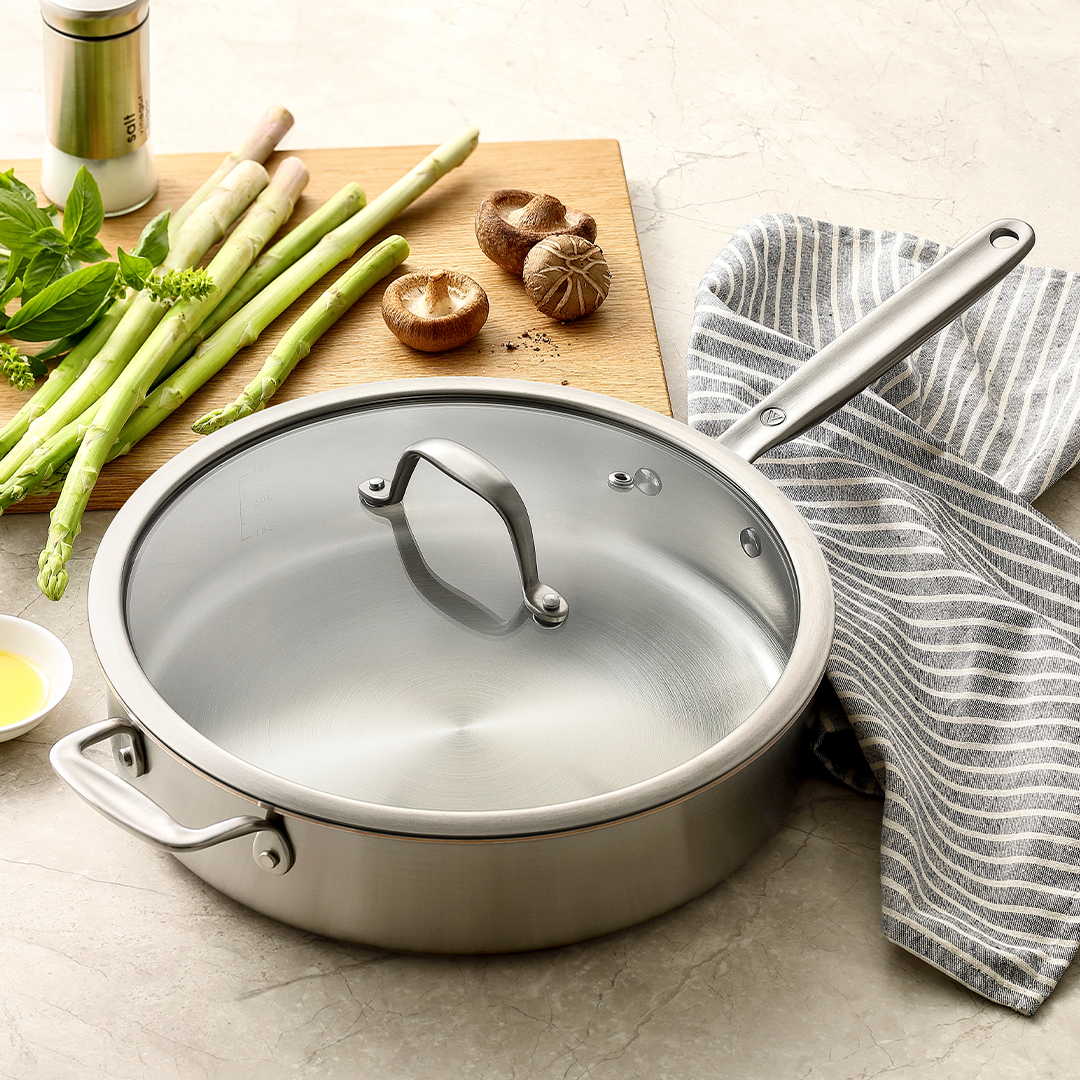 Copper-Core & Titanium Plasma Cookware