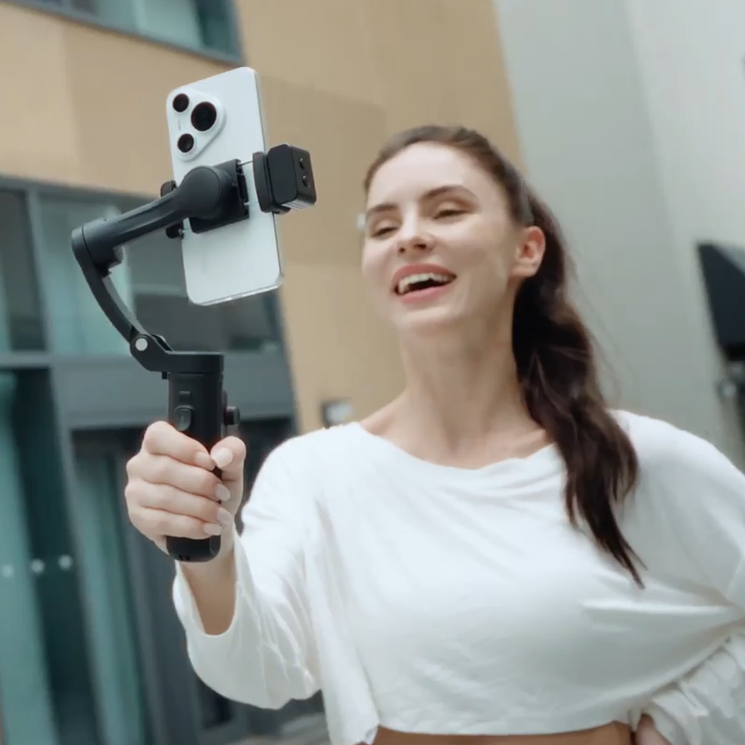 Intelligent AI-Tracking 3-Axis Gimbal Stabilizer