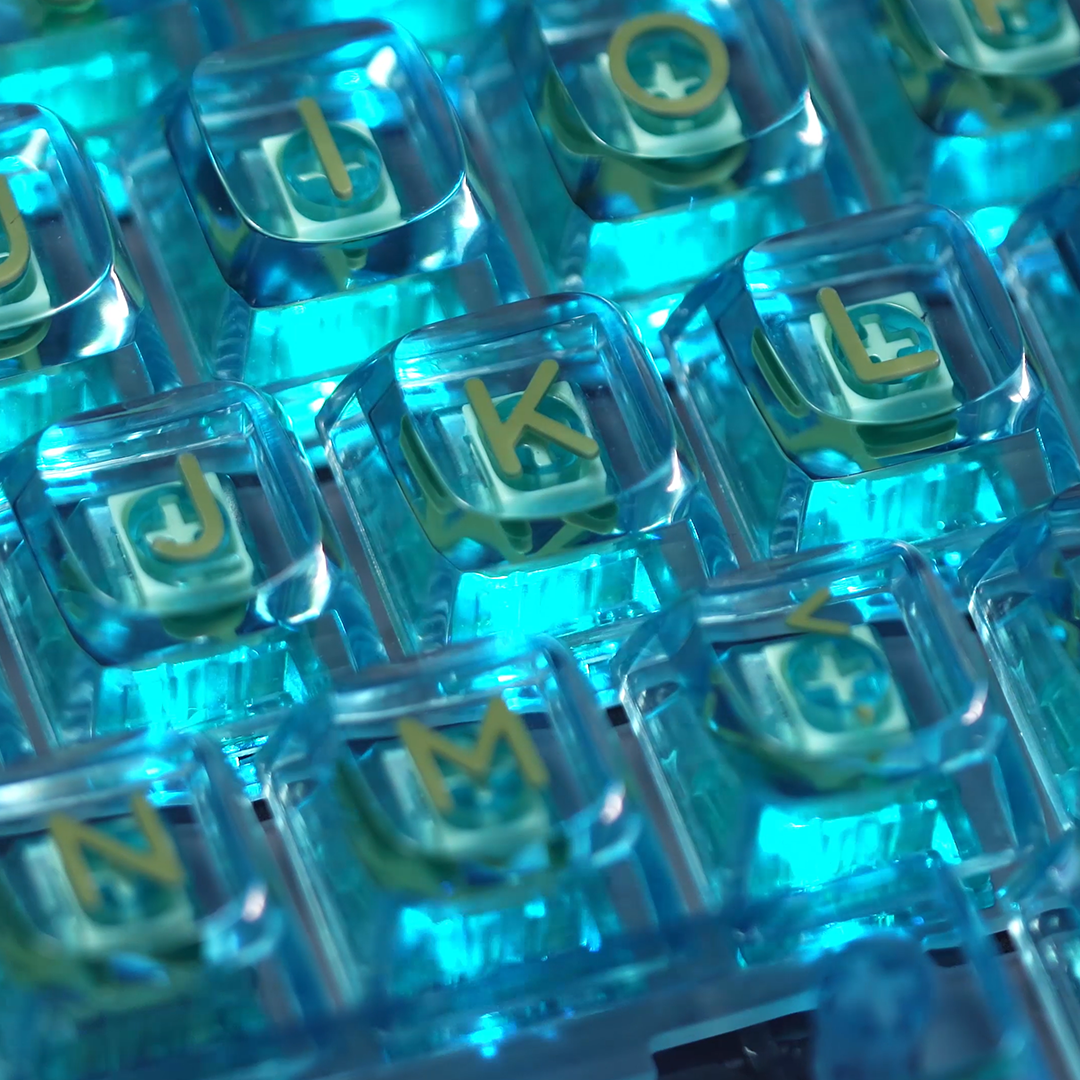 The First Ever Keycap Set With 3D Legend
