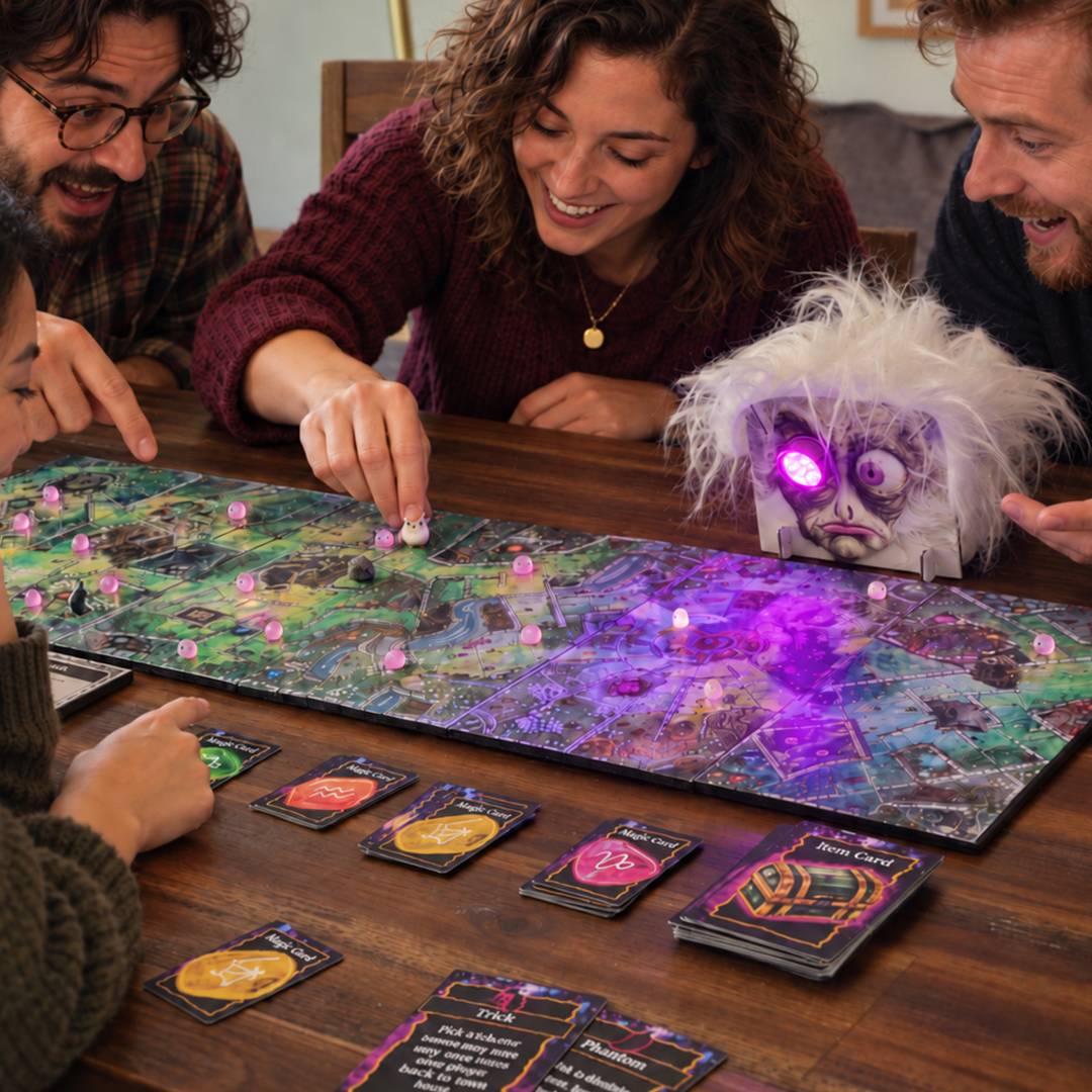 A Cooperative Puzzle Adventure With Hidden Paths