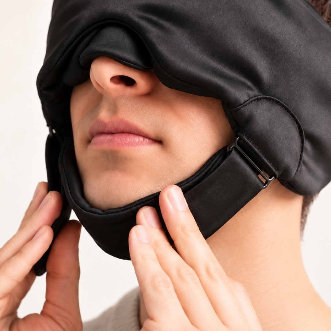 Total Blackout. Zero Eyelid Pressure.