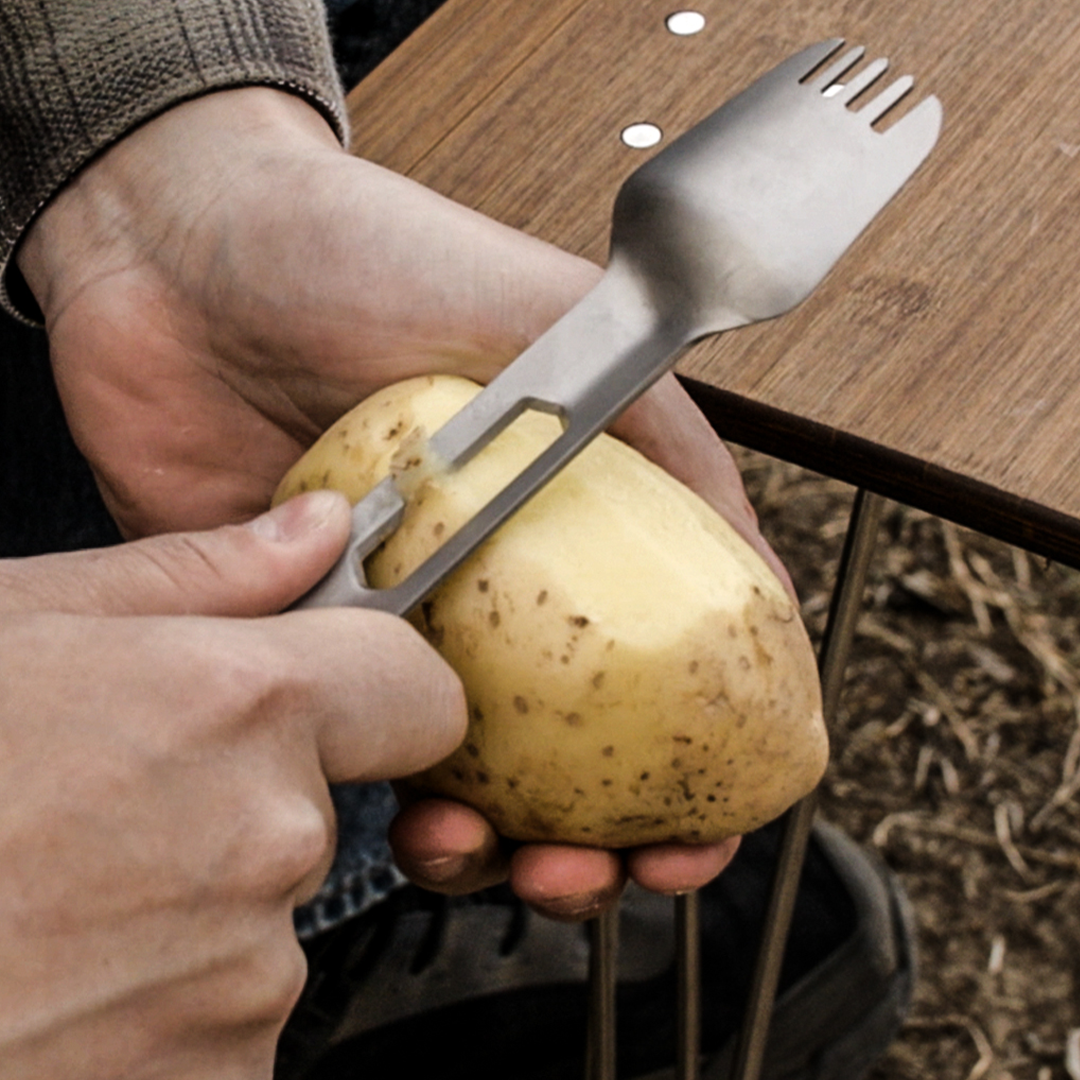 10-in-1 Titanium Adventure Utensil