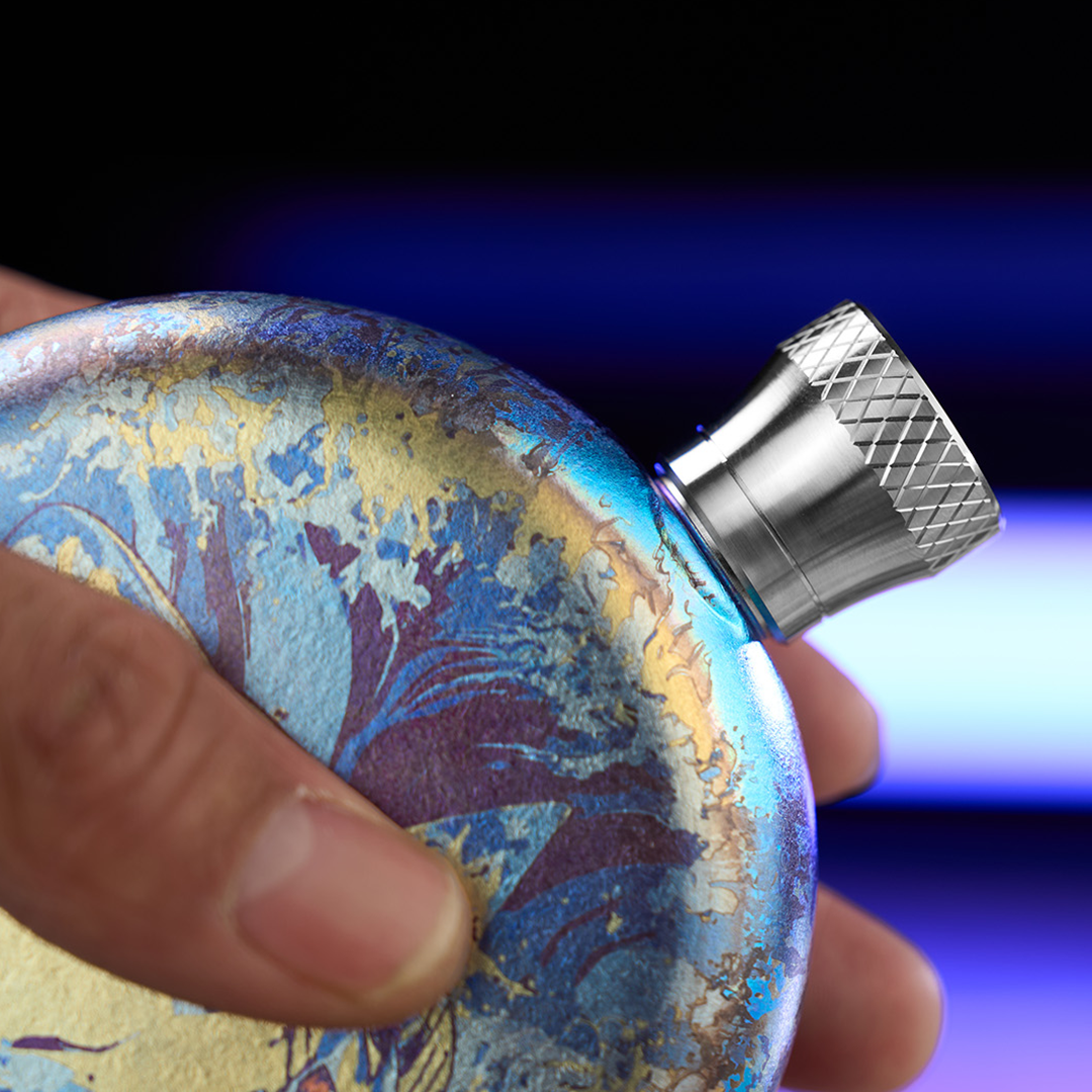 The Titanium Flask Designed For The Bold