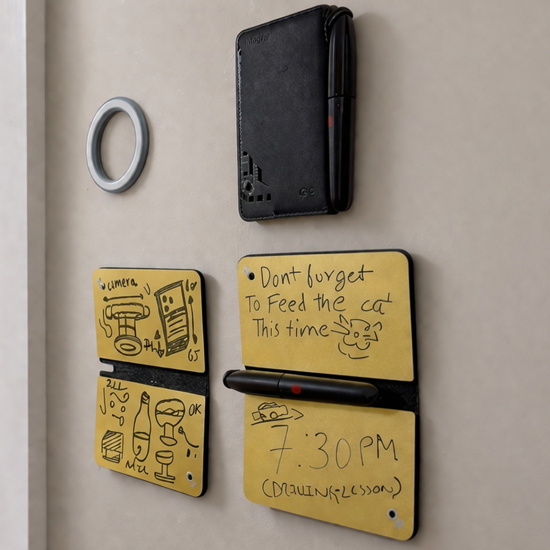 World's First 7-in-1 Metal Notebook Wallet