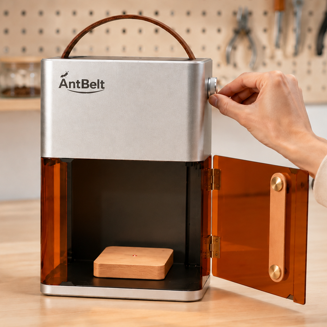 Compact Fully-Enclosed Galvo Laser Engraver