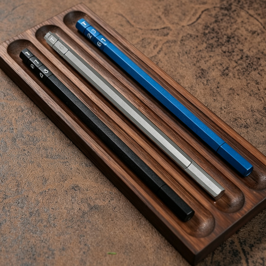 Titanium Ink-Free Pen And Gyro Fidget
