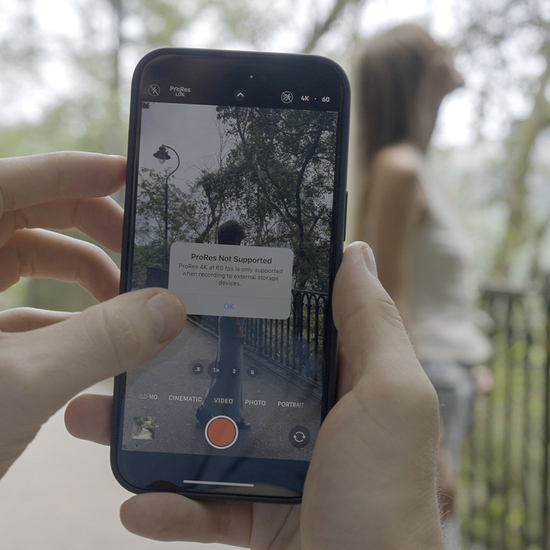 Raw Video Shooting Power for iPhone Creators
