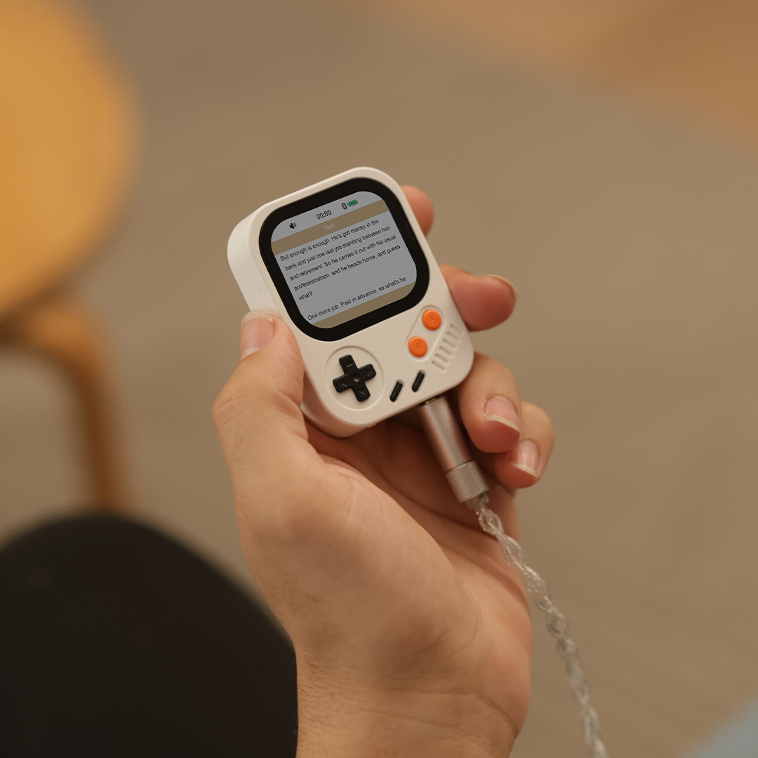 The Game Boy-Inspired Hi-Res Music Player