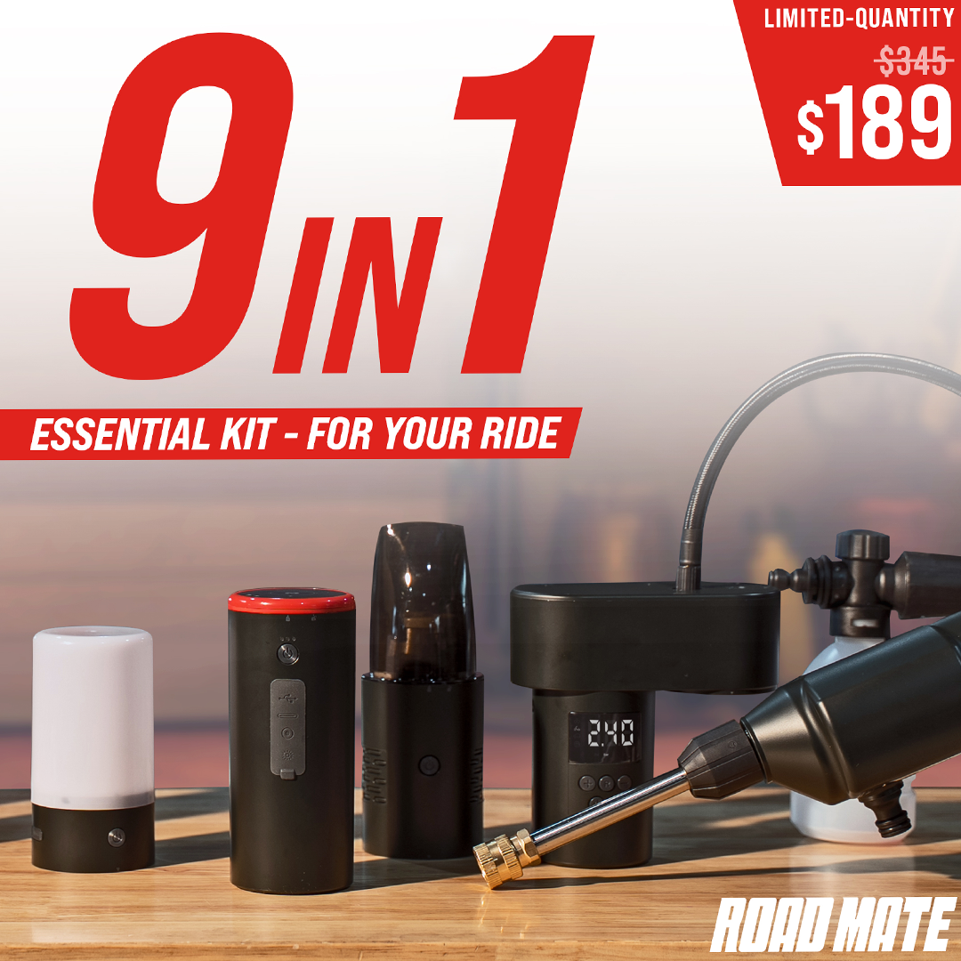 9-in-1 Modular Car Kit With Jump Starter