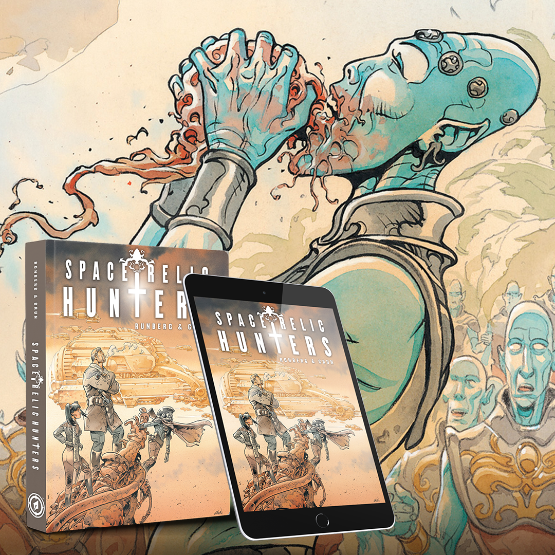 Galactic Relic Hunt in Deluxe Hardcover