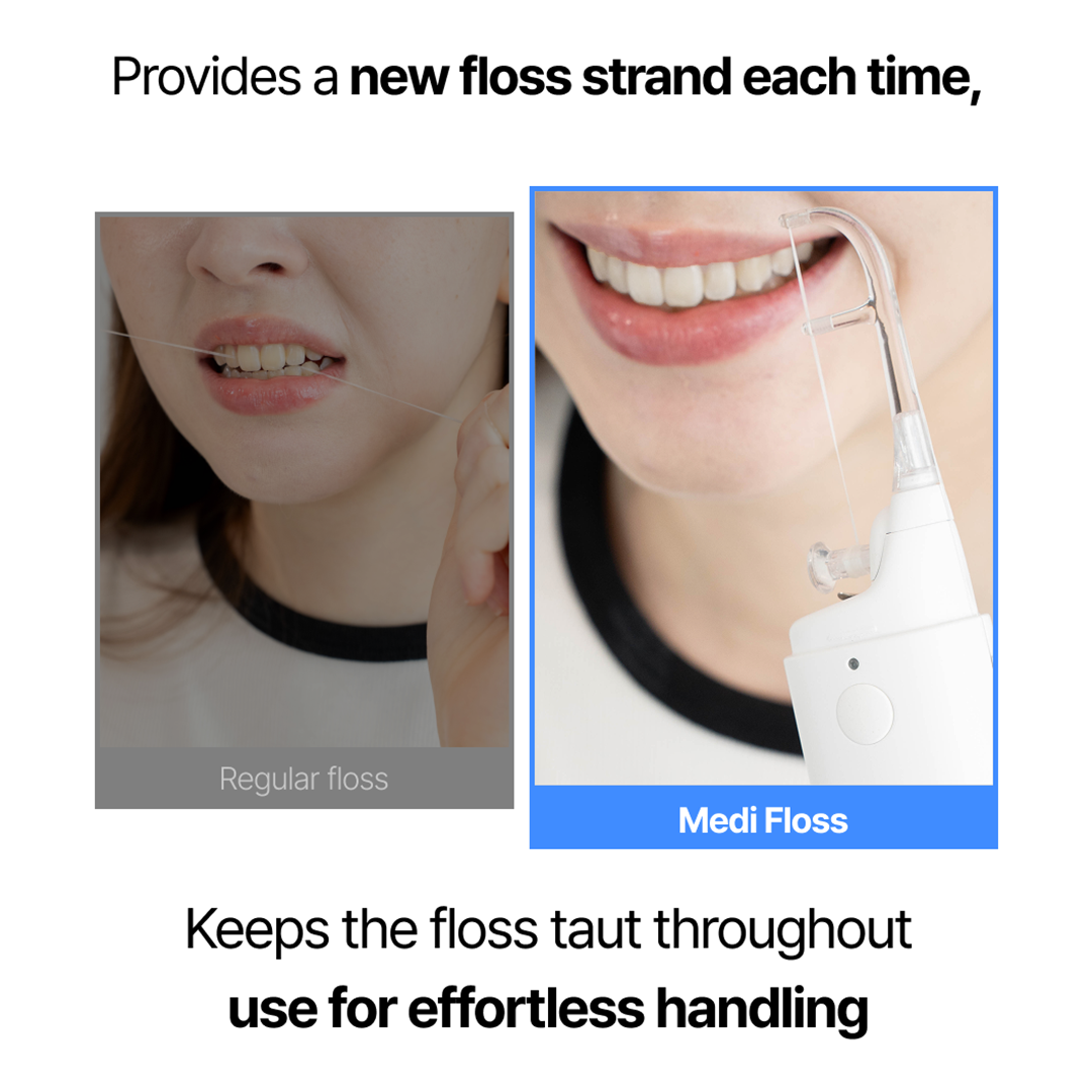 One Press. Fresh Floss Ready.