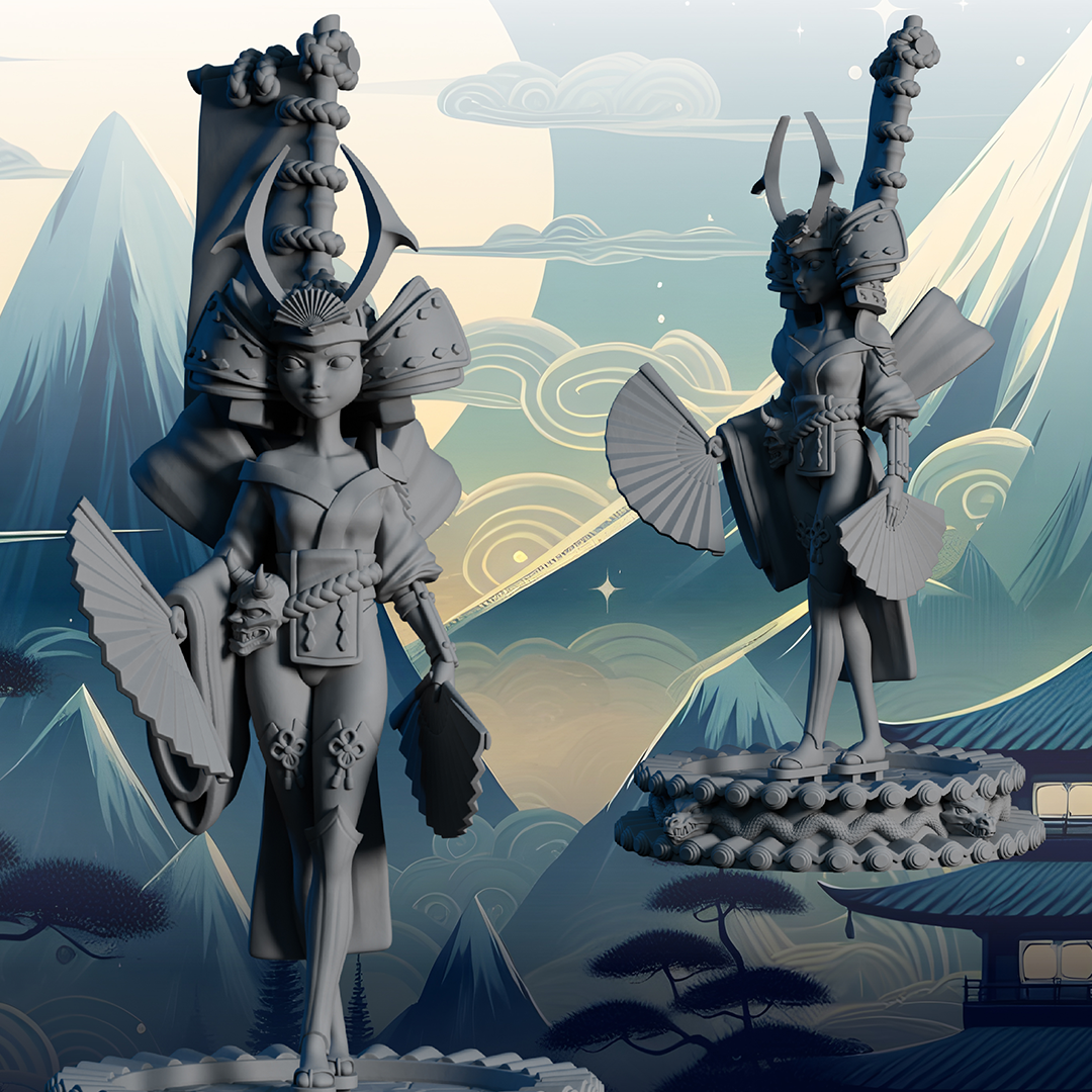 Detailed 3D Miniatures For RPG & Tabletop Game