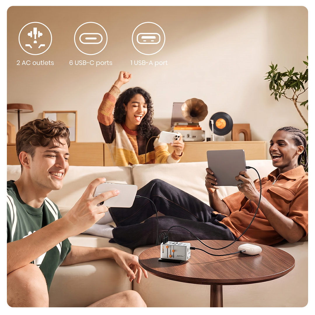 One Adapter For Your Entire Trip