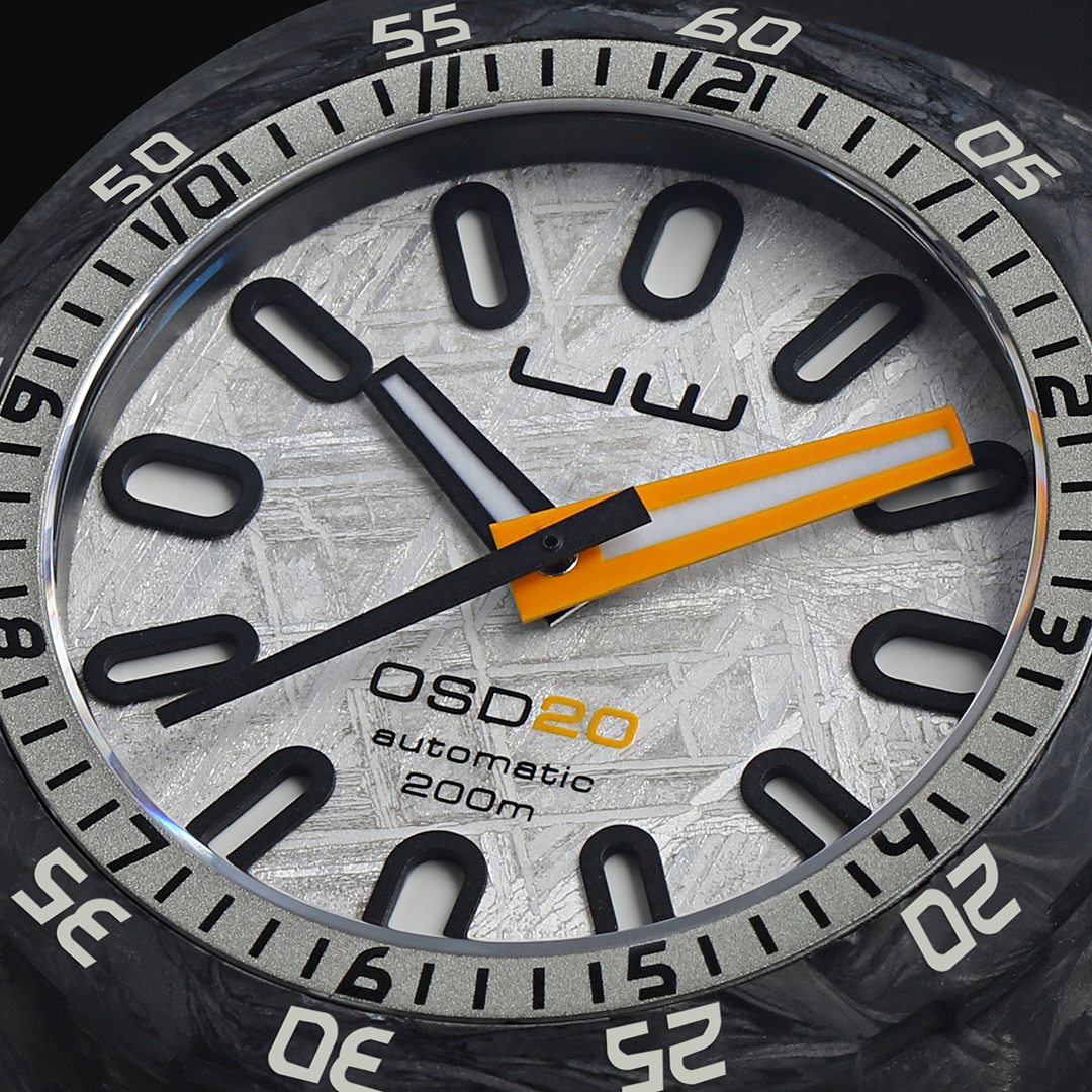 Carbon Fiber Diving Watch Inspired By Sharks