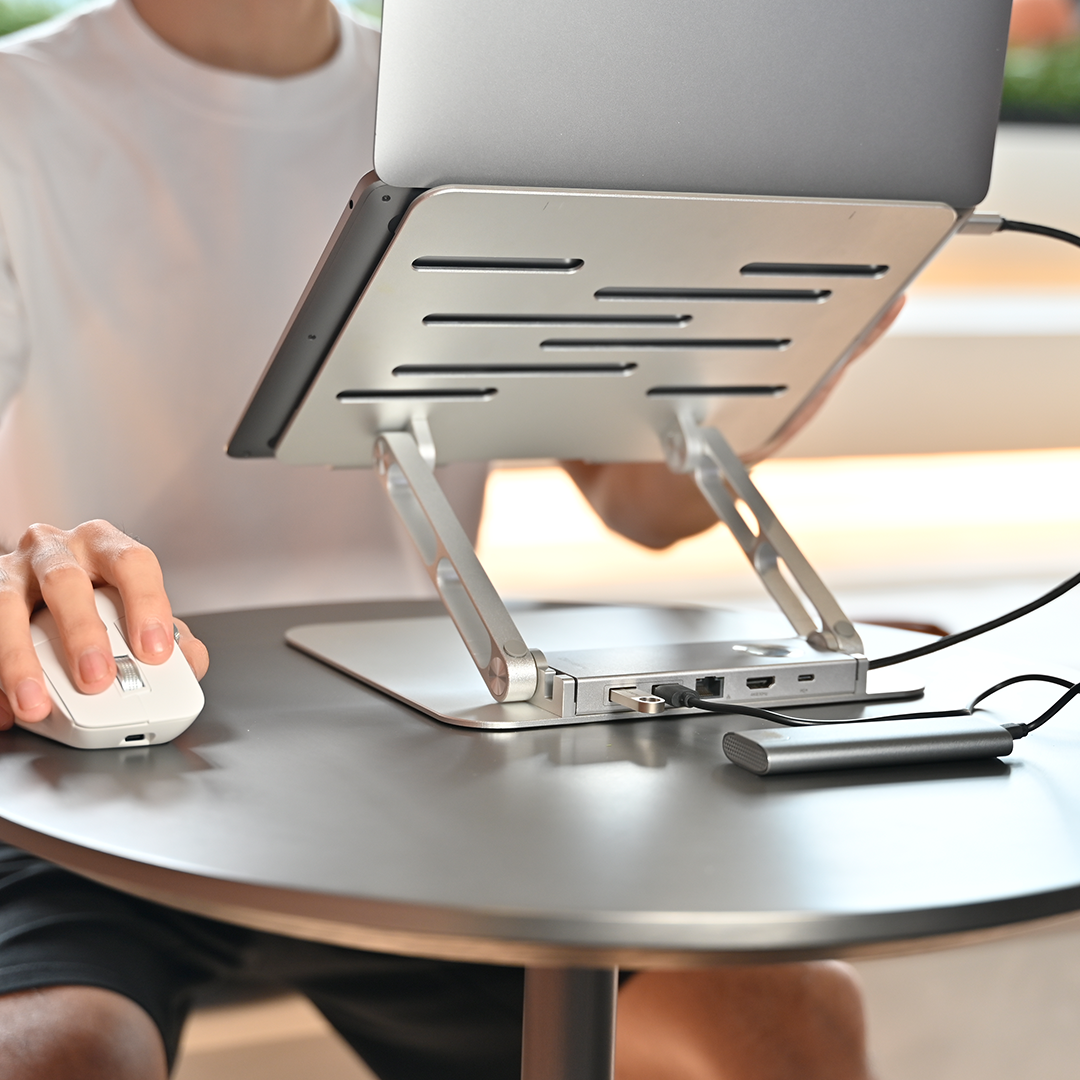 Versatile Laptop Stand & 8-In-1 Hub To Accelerate Your Workflow