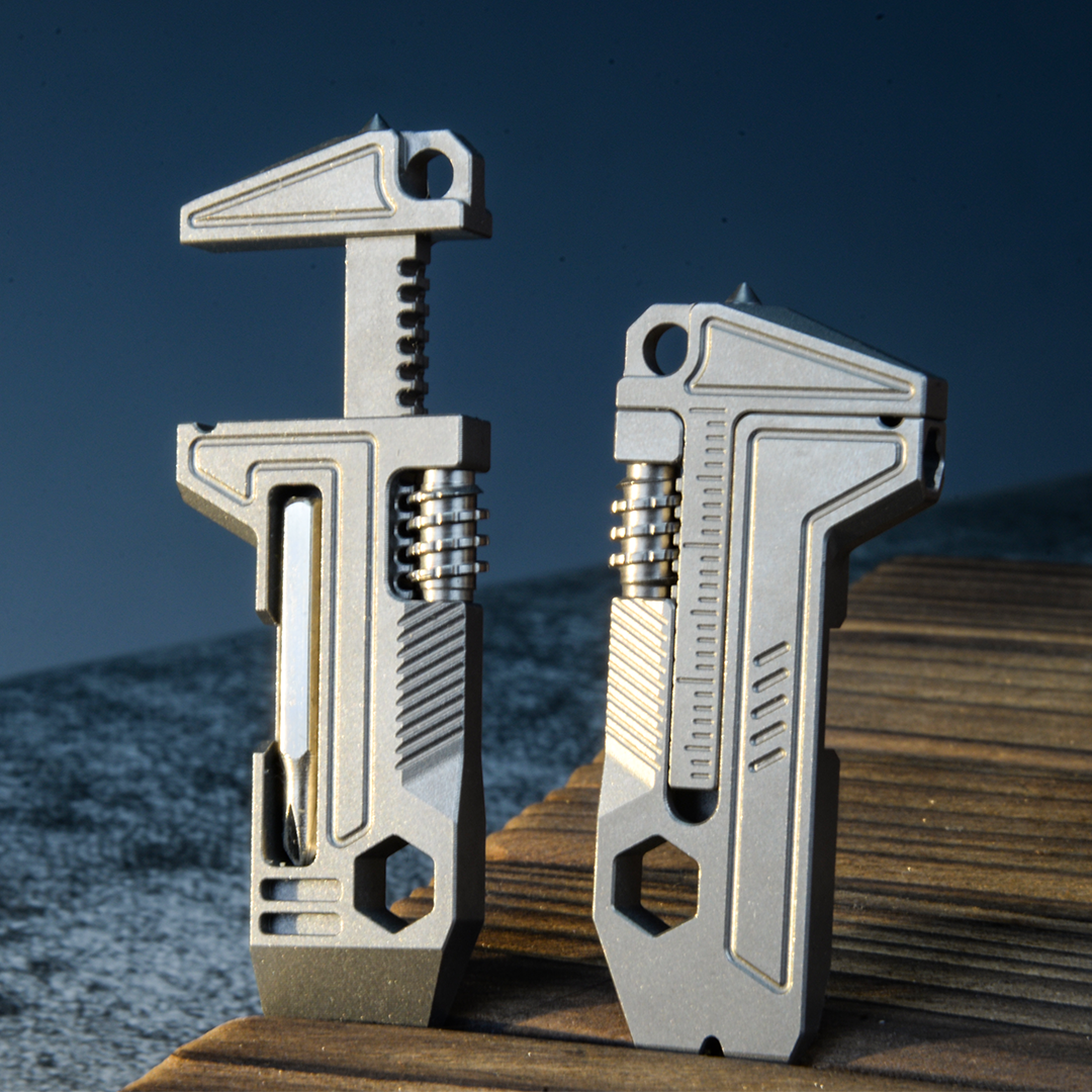 Precision Meets Portability in This Titanium Mini Tool