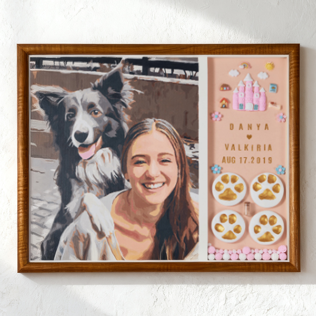 Craft Pet Memories With Paint & Pawprints