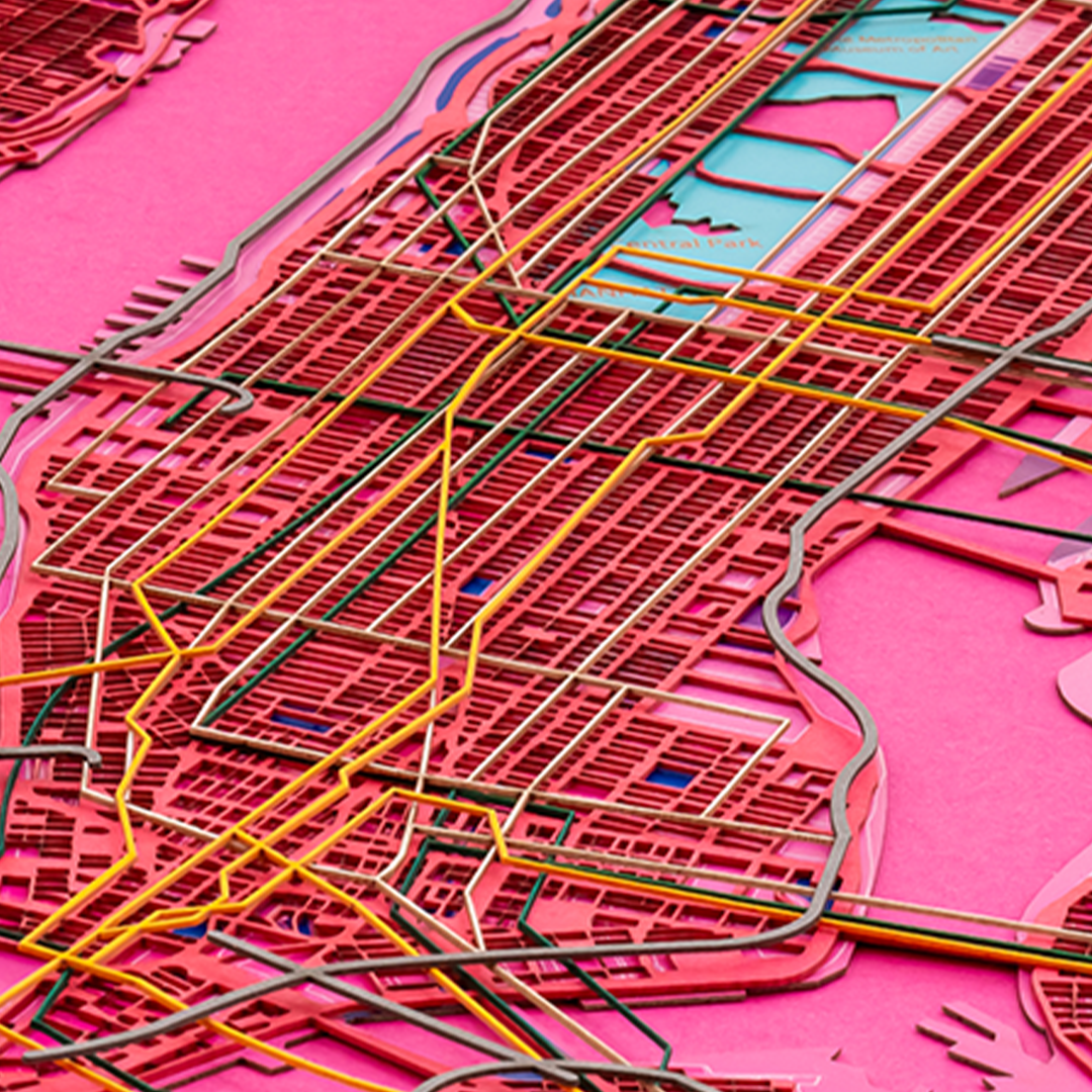 Display Your Favorite City On Your Wall
