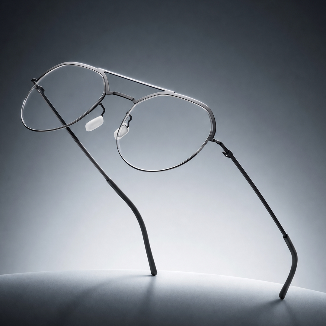 180° Flex Titanium, Feather-Light Glasses