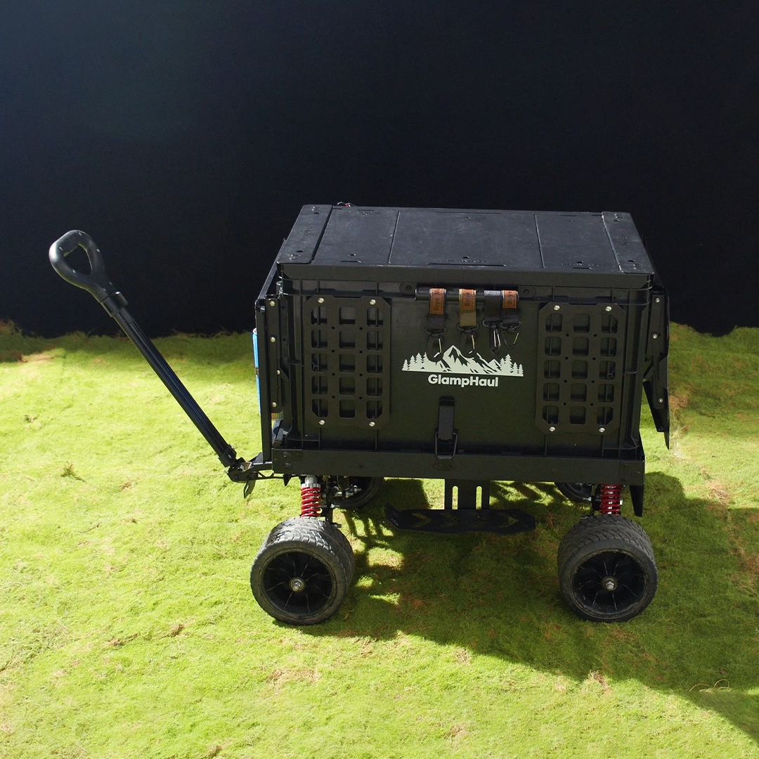 All-Terrain Cart With Folding Picnic Table