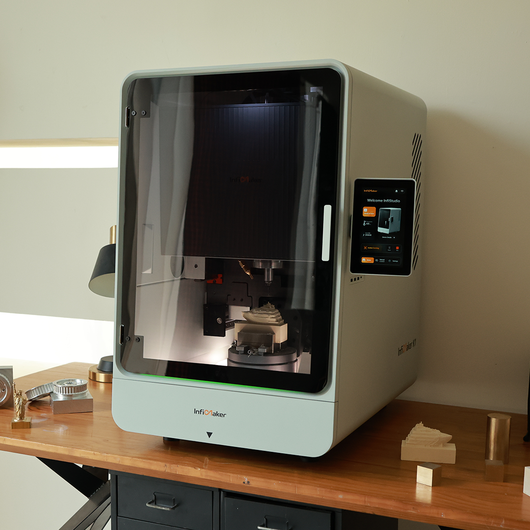 Professional 5-Axis CNC. Desktop Size.