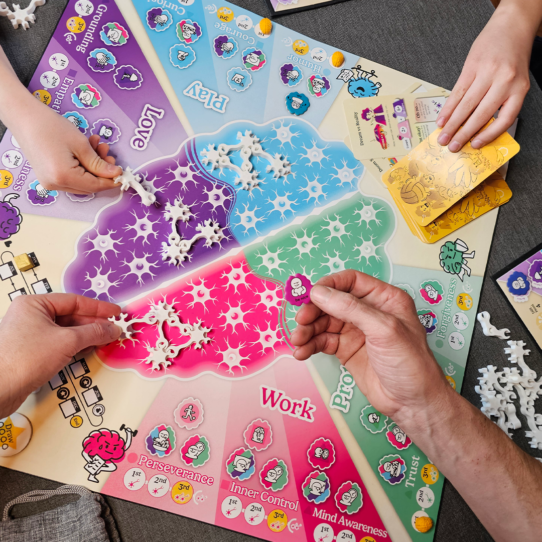 3D Neuro-Resilience Co-Op Board Game