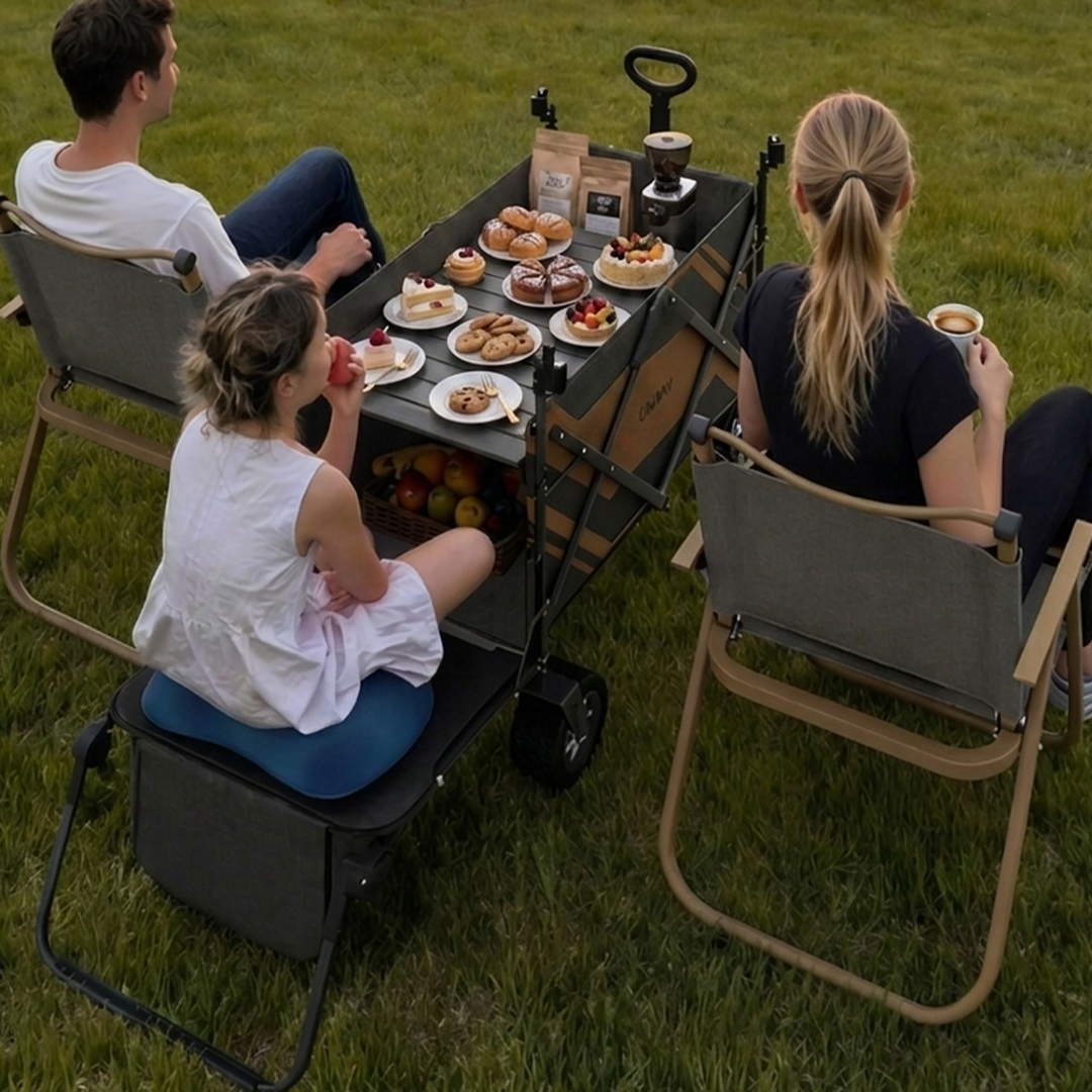 Adjustable Outdoor Setup Wagon