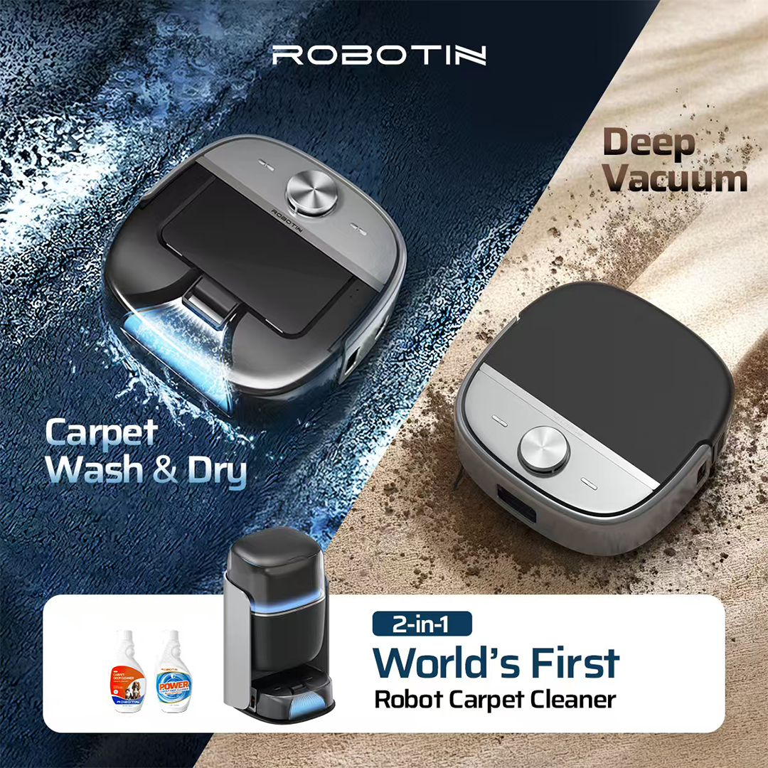 World's First Robot Carpet Washer