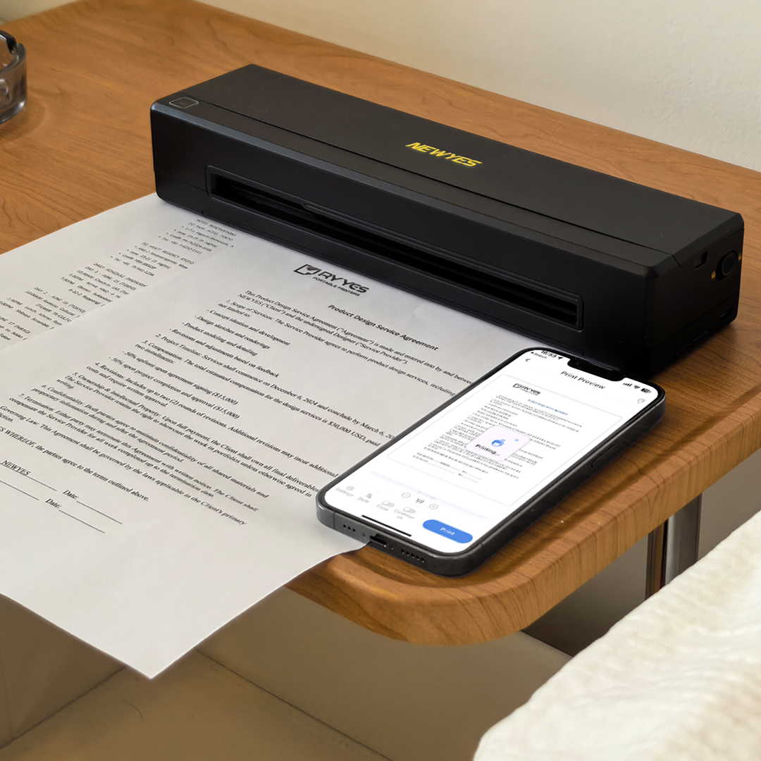 Ultra-Light Portable Inkjet Printer