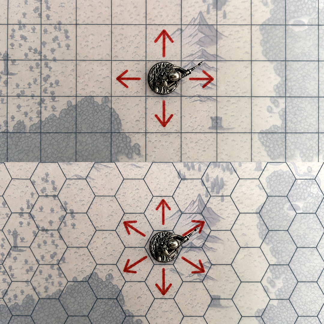 The Hex Battle Mat That Traces Maps Fast