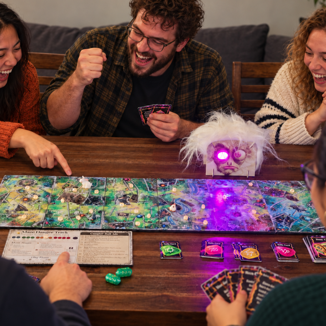 A Cooperative Puzzle Adventure With Hidden Paths