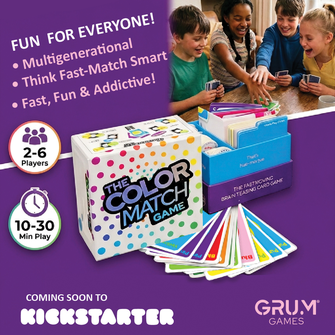 Fast Brain-Teasing Color Card Game