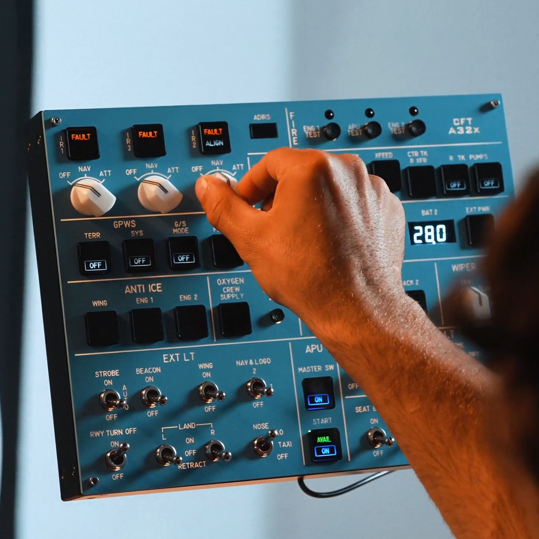 Airbus Overhead On Your Desk