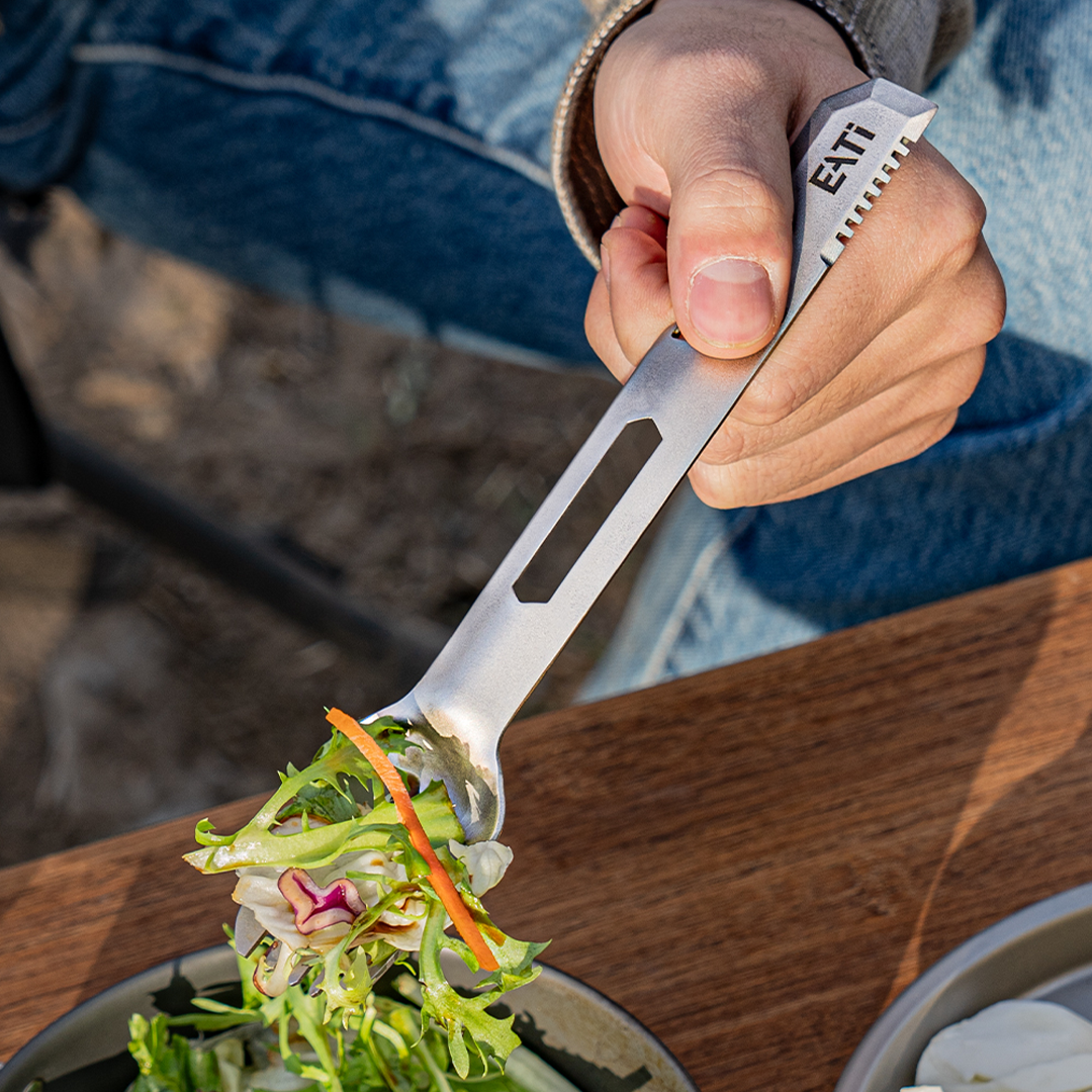 10-in-1 Titanium Adventure Utensil